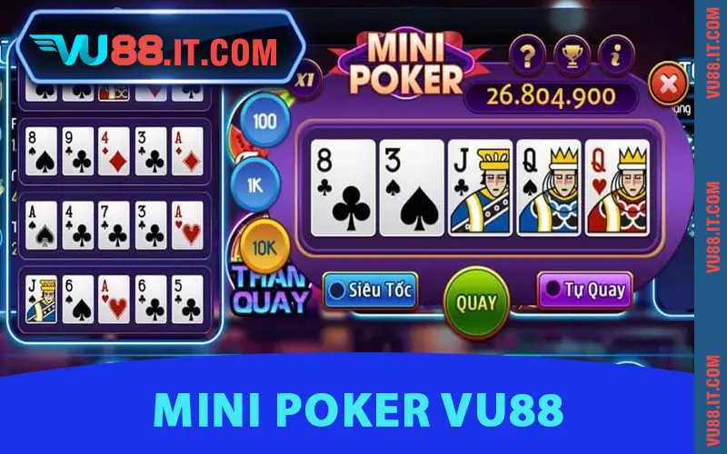 Mini Poker VU88